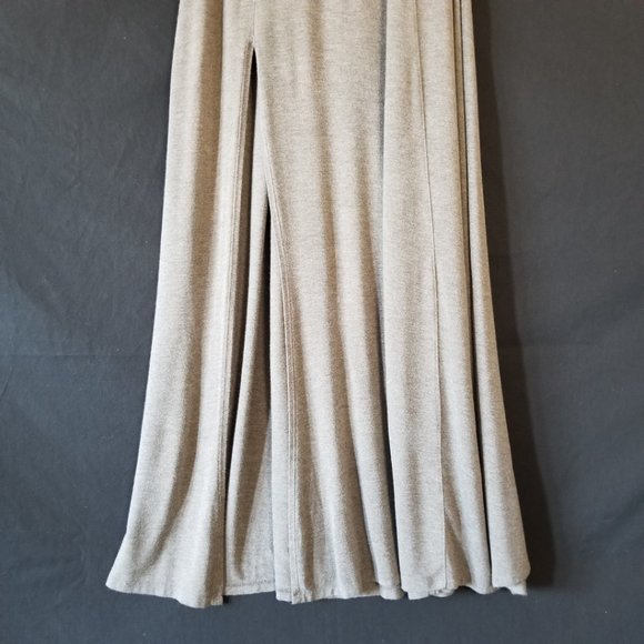 ABERCROMIBIE Heather Grey Soft Stretch Maxi Skirt S - Picture 8 of 9